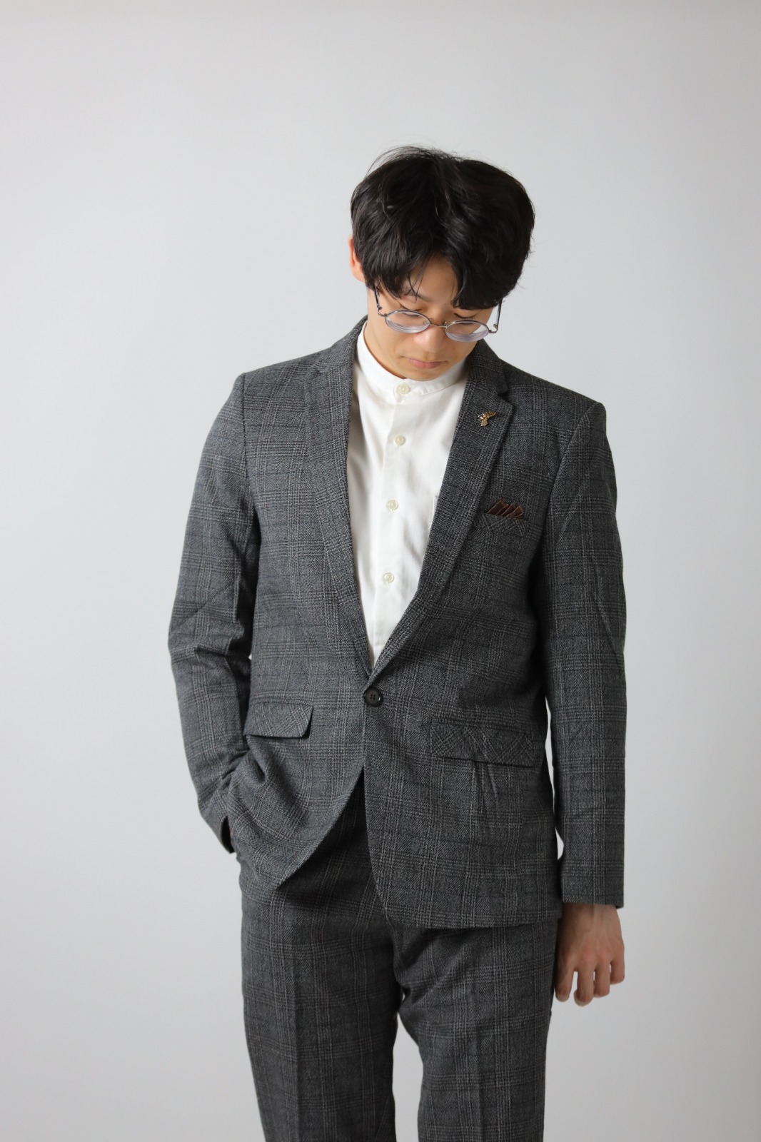 グレーチェックのセットアップ